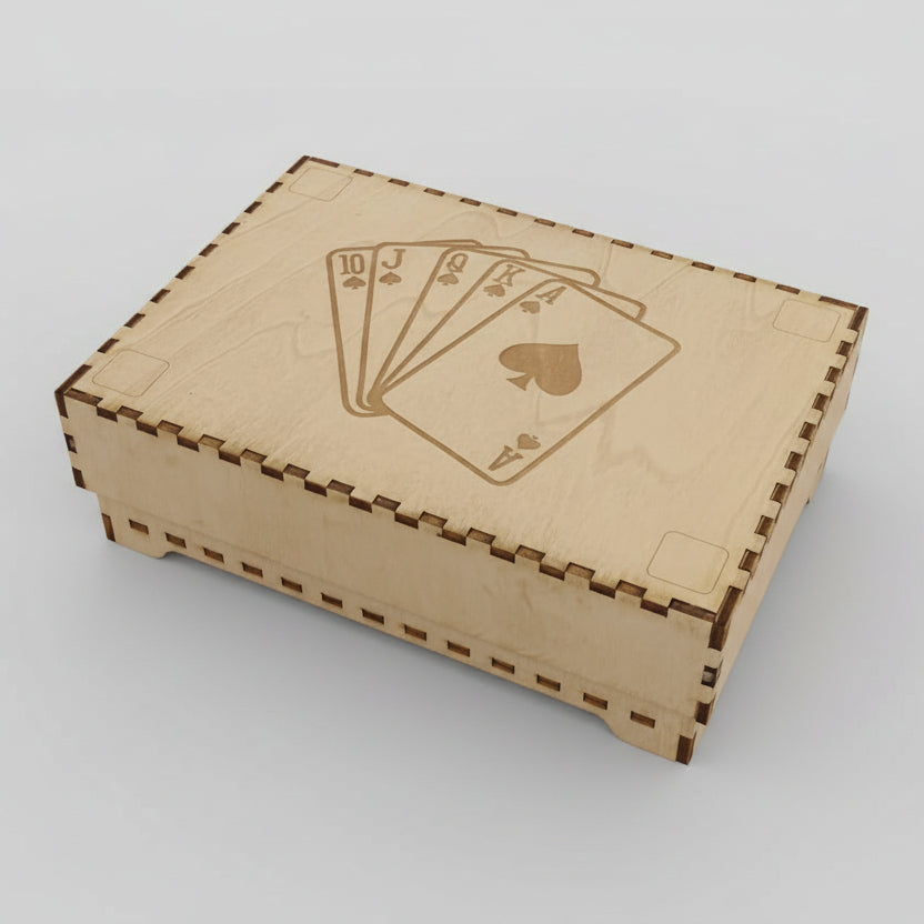 Boite jeux de carte belote