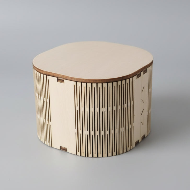 Petite boîte carré en tilleul