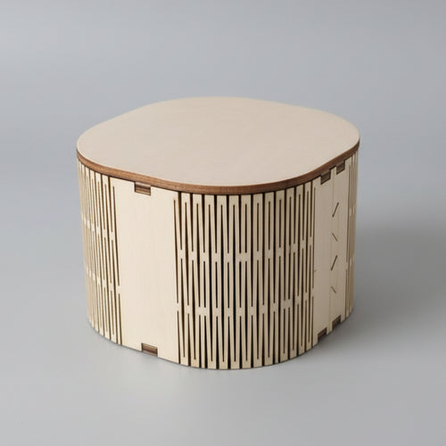 Petite boîte carré en tilleul