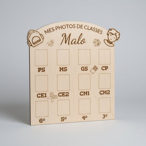 Mes photos de classe - Modèle 1 - Faire soi-même Ici On Bricole
