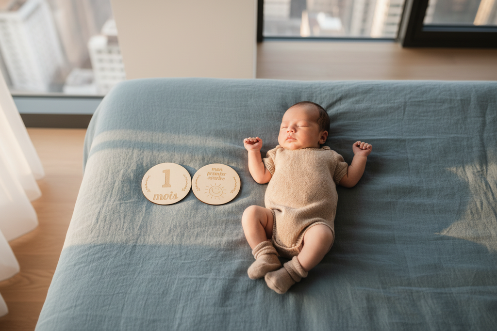 bébé qui dors 1 mois