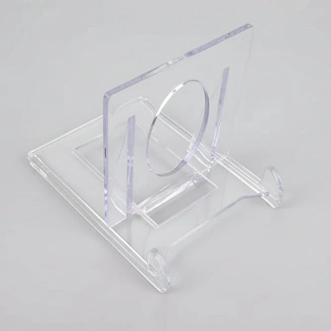 Mini Chevalet en Plexiglass Transparent – Présentoir photo carte illustration – Accessoire décoratif vitrine