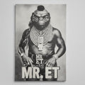 Peinture sur toile - "MR.ET" Ici On Bricole